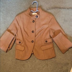 Old Navy Camel Color Wool Blazer XS NEVER WORN